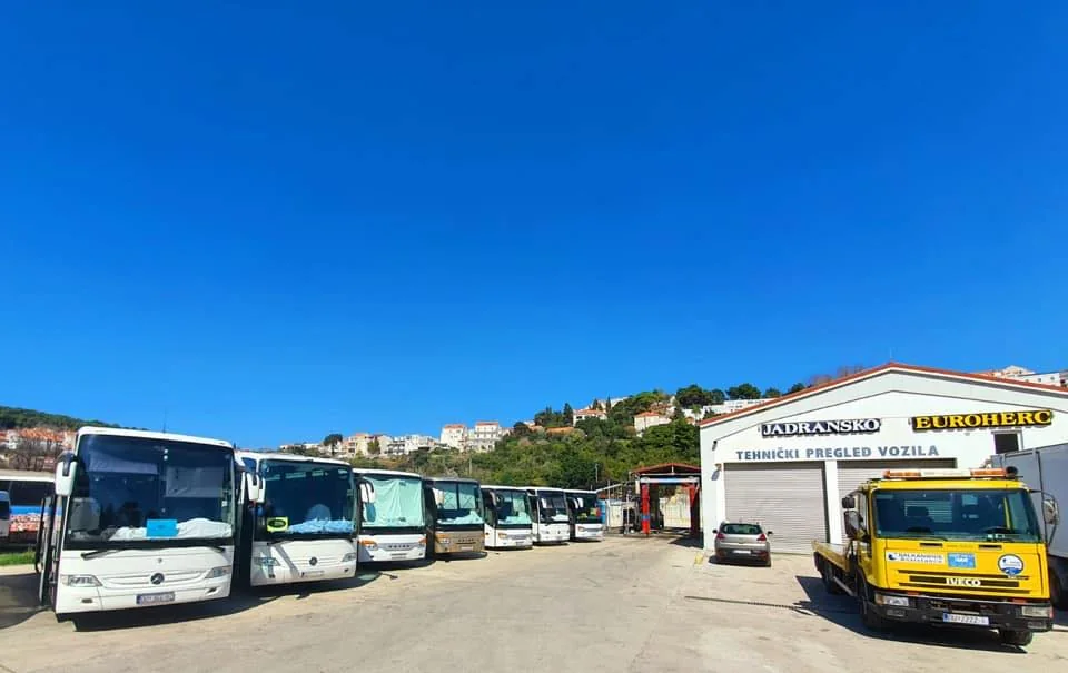 Our vehicles in Dubrovnik
